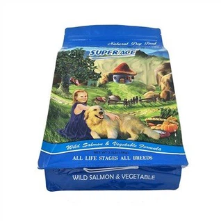 Mála Pacáistithe Bia Madraí Flat Bottom le Zipper